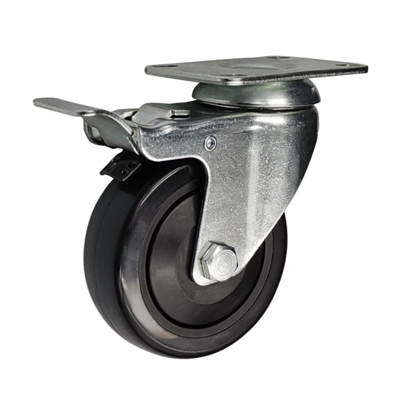 4 Inch Casters With Brakes factory