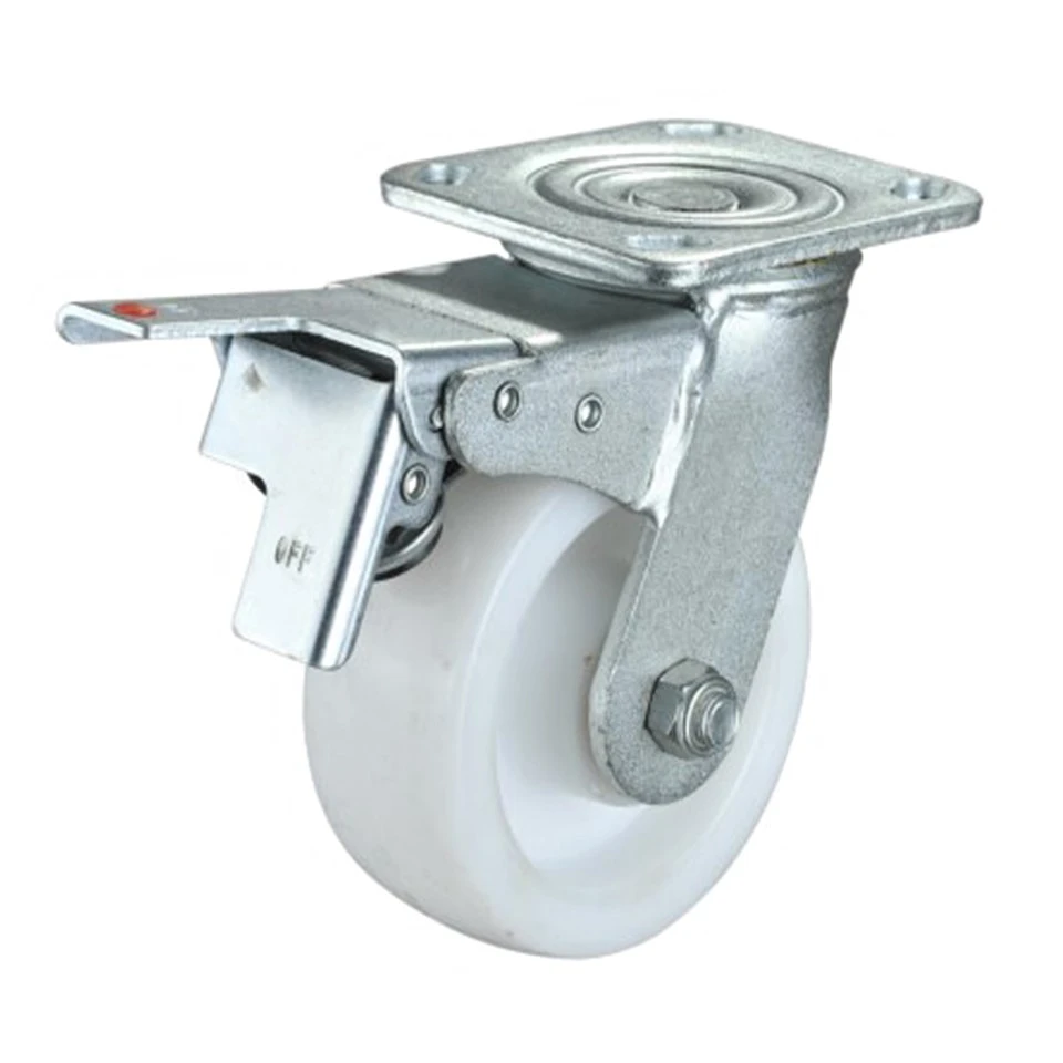 Heavy Duty Caster Wheels With Brakes